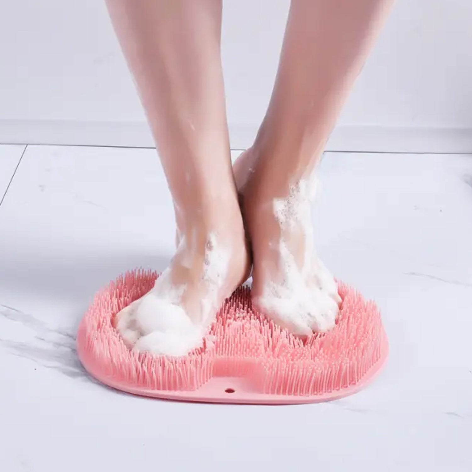 9310 Silicone Bath Massage Cushion with Suction Cup, Shower Foot Scubber Brush Foot Bath Mat Scrubber, Anti-Slip Exfoliating Dead Skin Massage Pad Lazy Wash Feet Bathroom Mat 9310 Silicone Bath Massage Cushion with Suction Cup, Shower Foot Scubber Brush Foot Bath Mat Scrubber, Anti-Slip Exfoliating Dead Skin Massage Pad Lazy Wash Feet Bathroom Mat